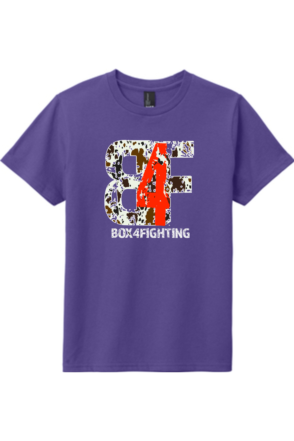 Cow Print Logo Youth Tee