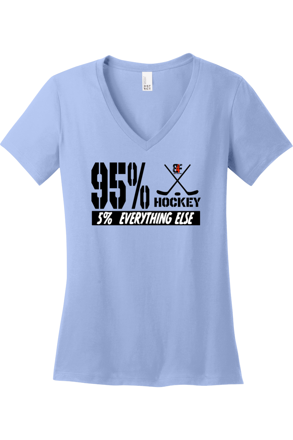 95% Hockey V-Neck