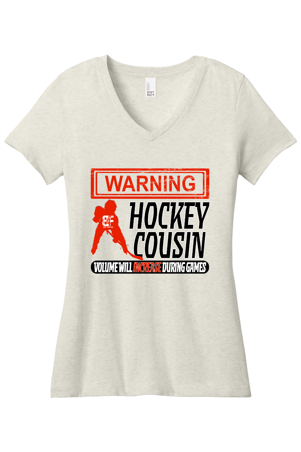 Warning Cousin V-Neck