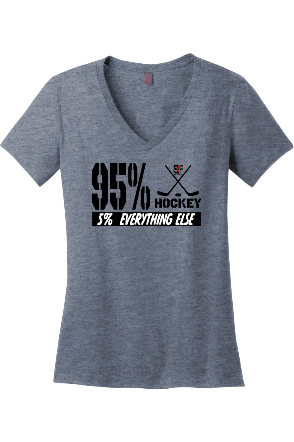 95% Hockey V-Neck