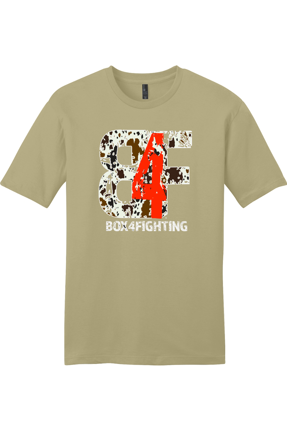 Cow Print Logo Tee