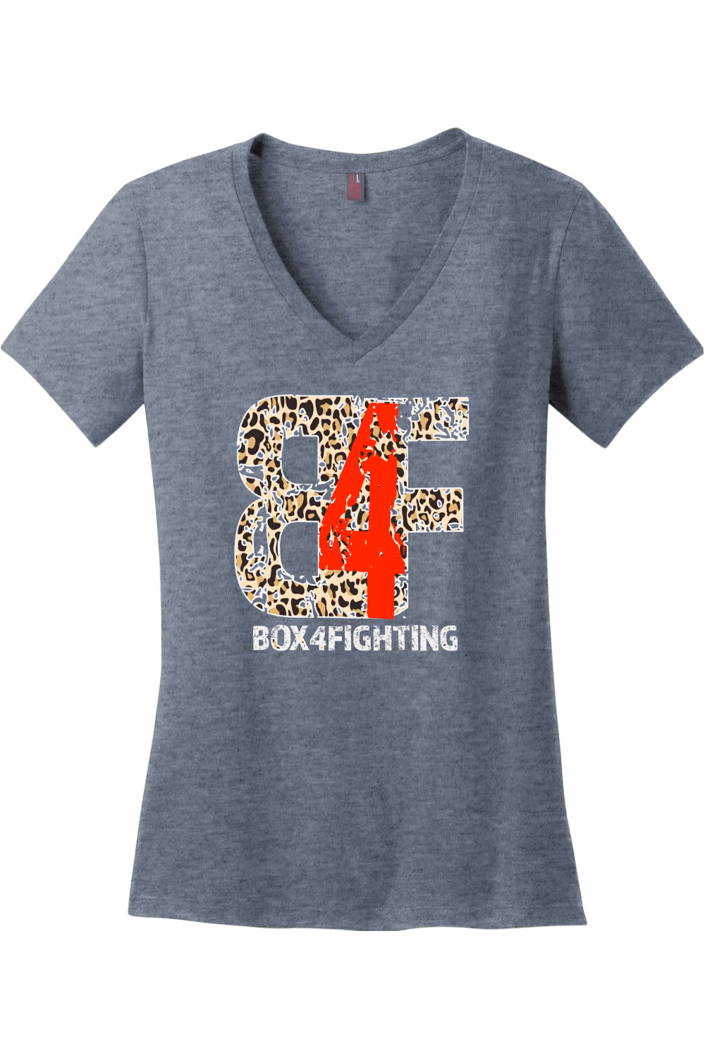 Cheetah Logo V-Neck
