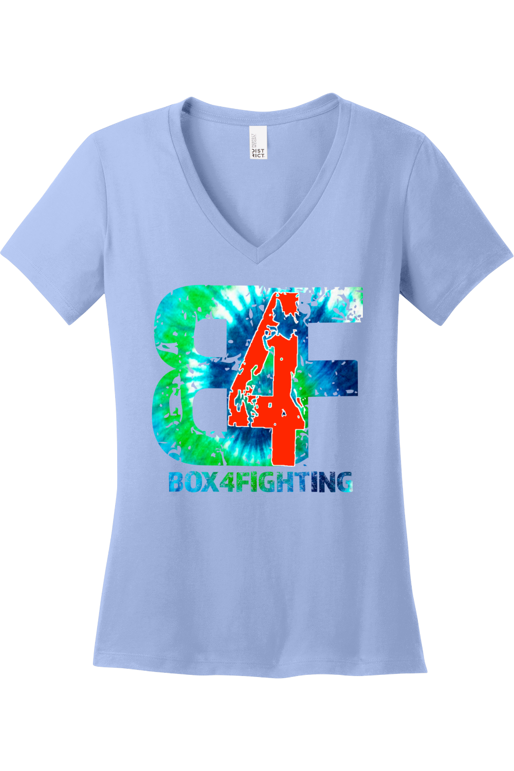 Tie Dye Logo V-Neck