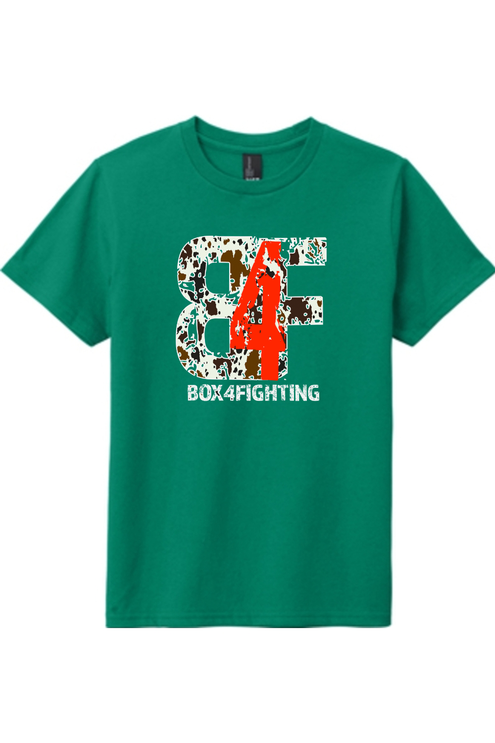 Cow Print Logo Youth Tee