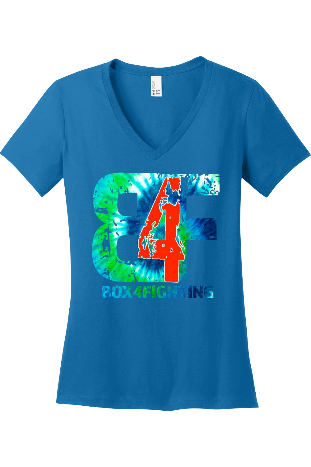 Tie Dye Logo V-Neck