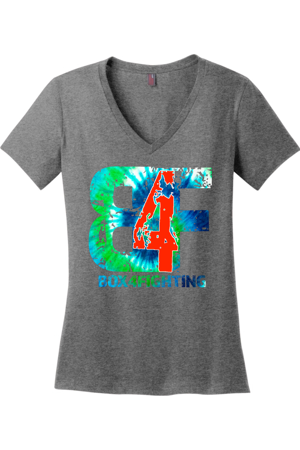Tie Dye Logo V-Neck