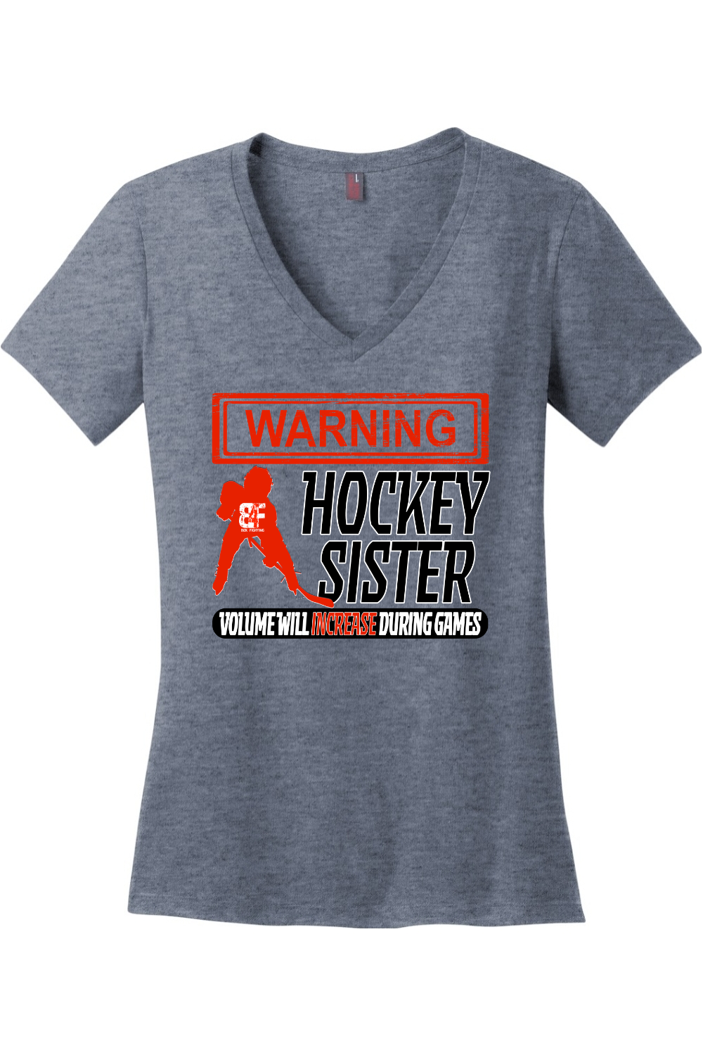 Warning Sister V-Neck