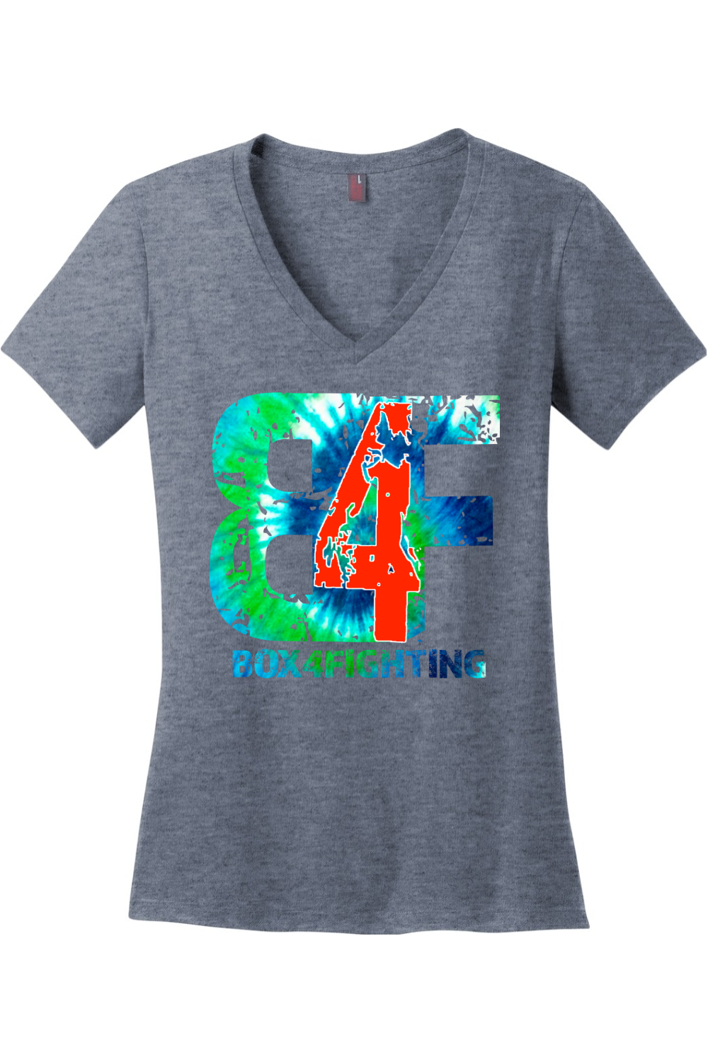 Tie Dye Logo V-Neck
