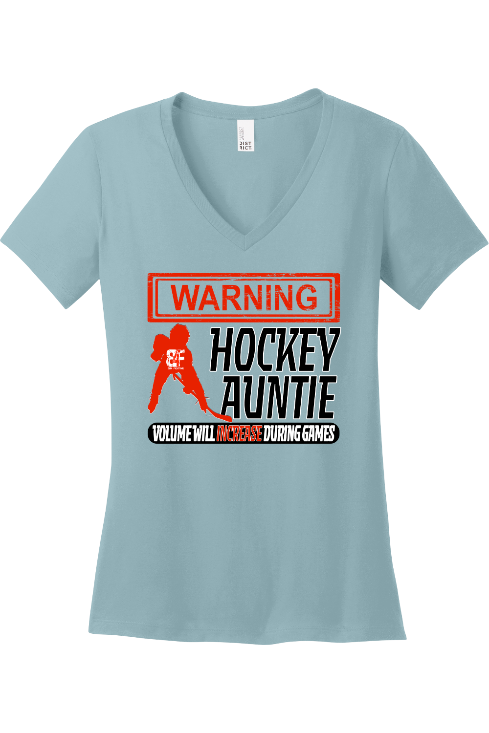 Warning Auntie V-Neck