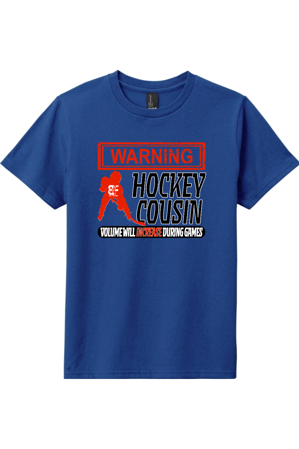 Warning Cousin Youth Tee