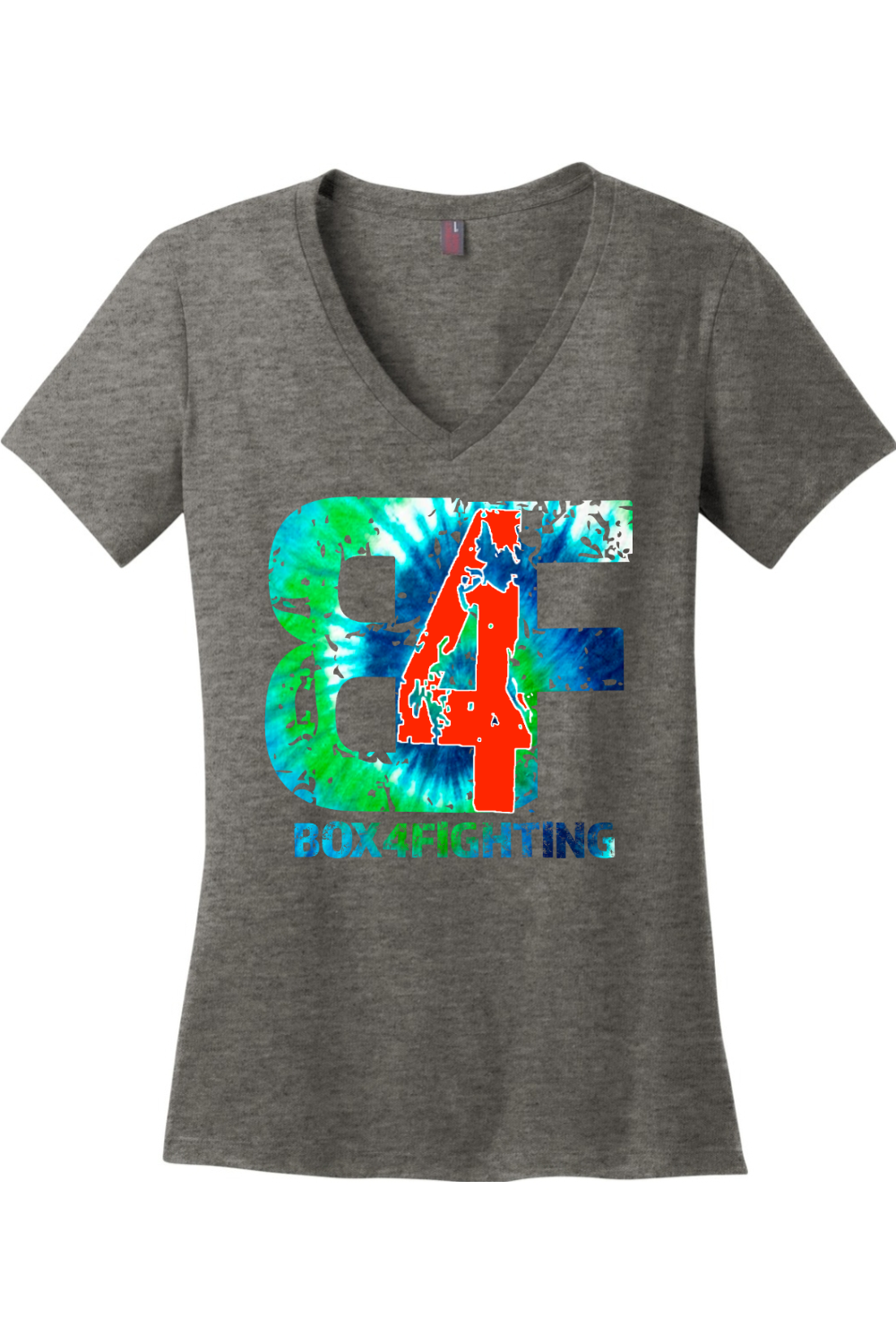 Tie Dye Logo V-Neck
