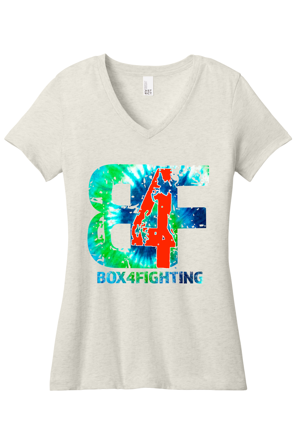 Tie Dye Logo V-Neck