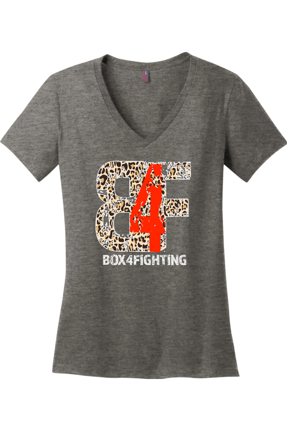 Cheetah Logo V-Neck