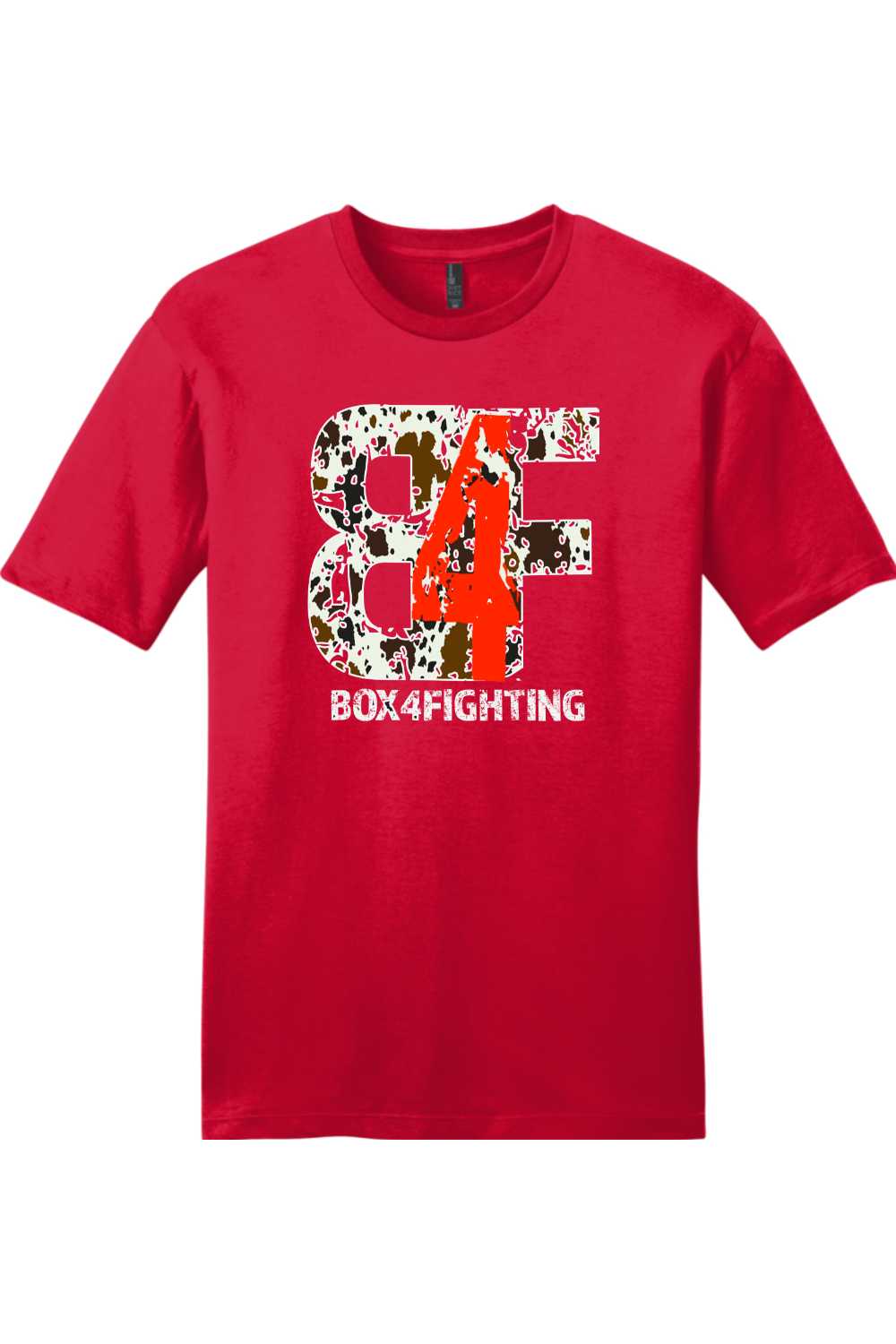 Cow Print Logo Tee