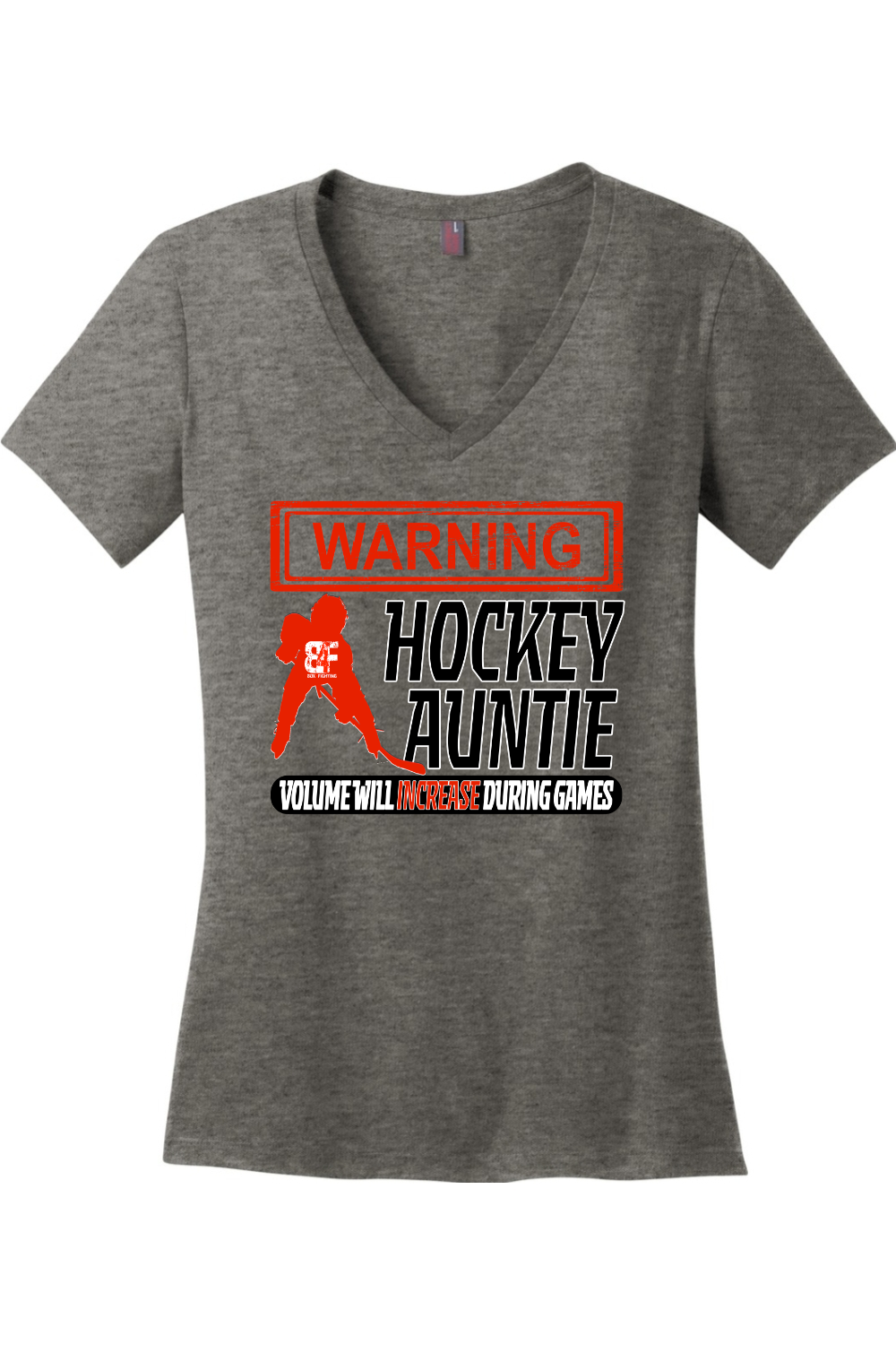 Warning Auntie V-Neck