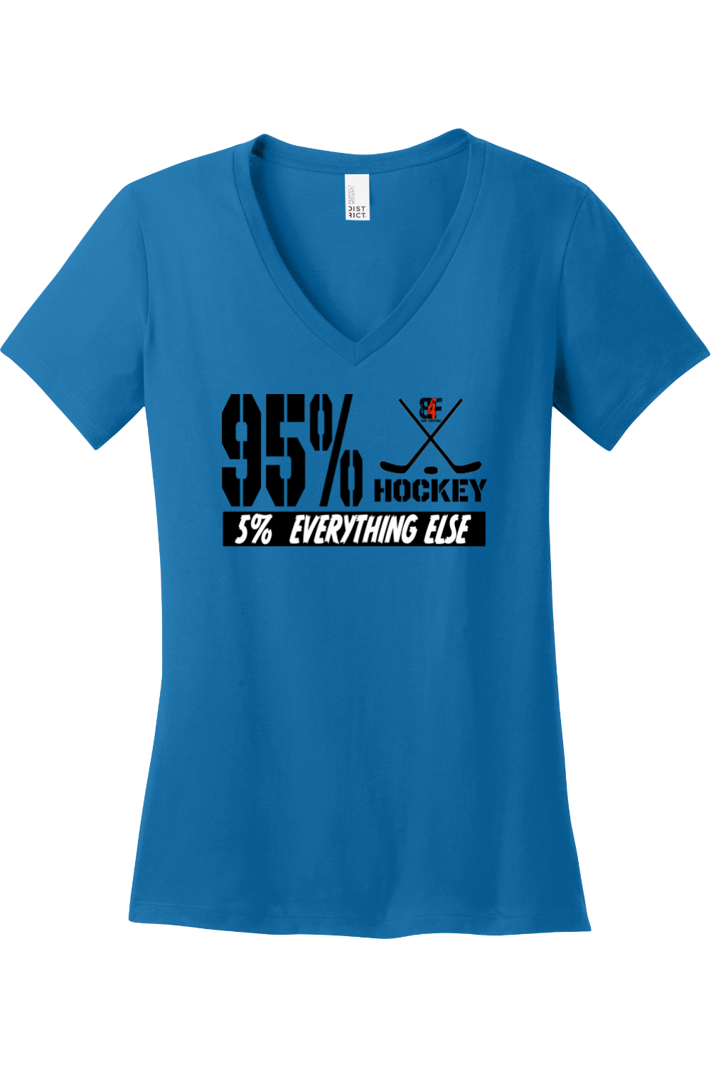 95% Hockey V-Neck