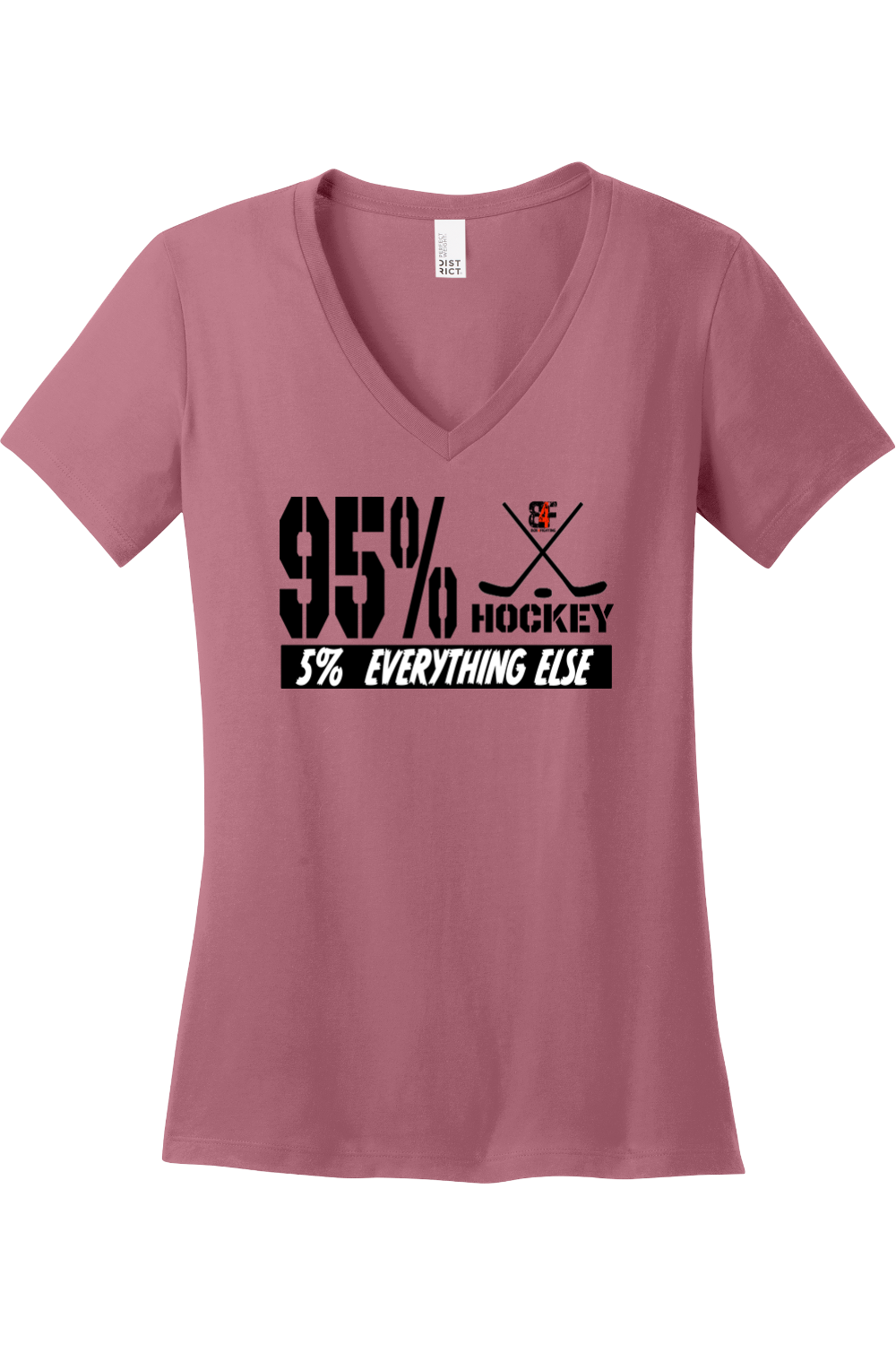 95% Hockey V-Neck
