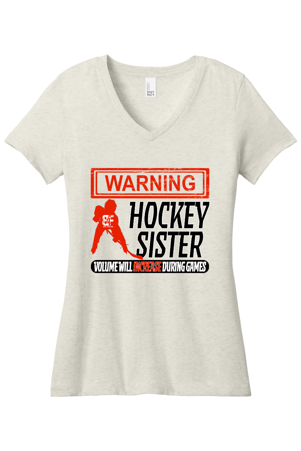 Warning Sister V-Neck