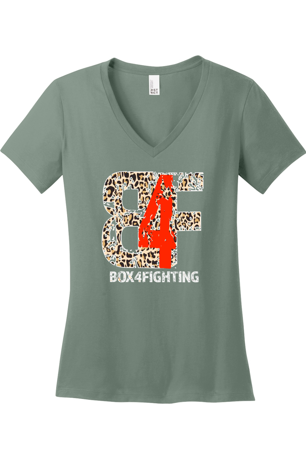 Cheetah Logo V-Neck