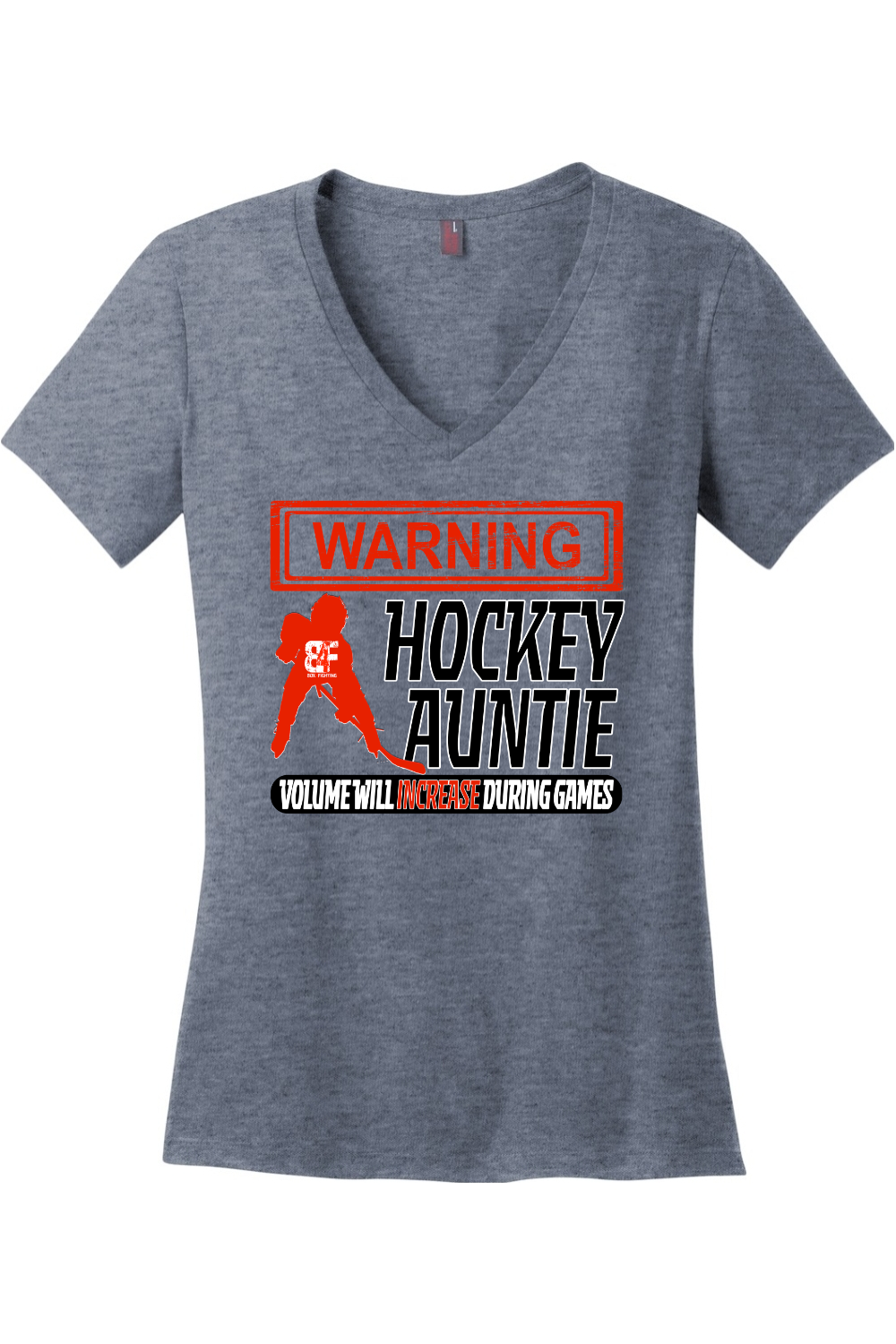 Warning Auntie V-Neck