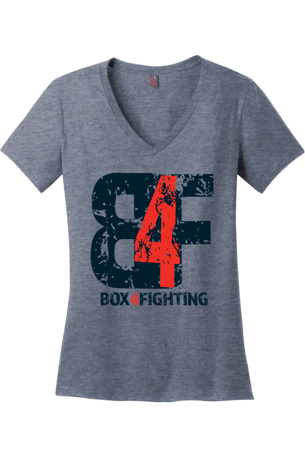 B4F Black Logo V-Neck