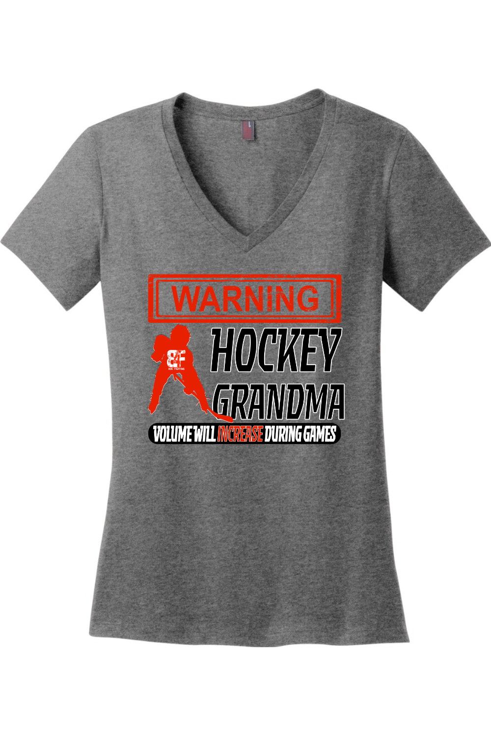 Warning Grandma V-Neck